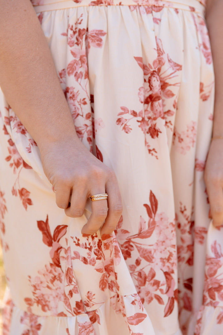 Cori | Pearl Stacked Ring