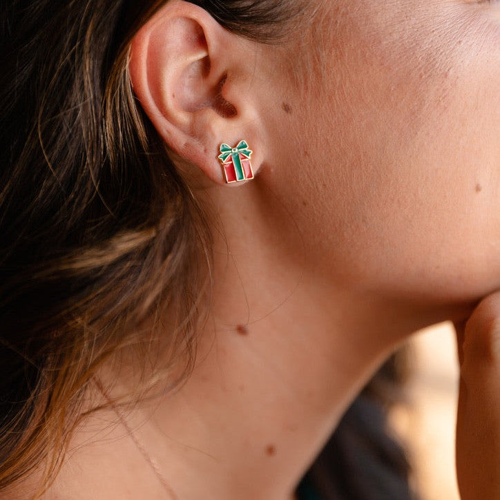 Present Enamel Studs
