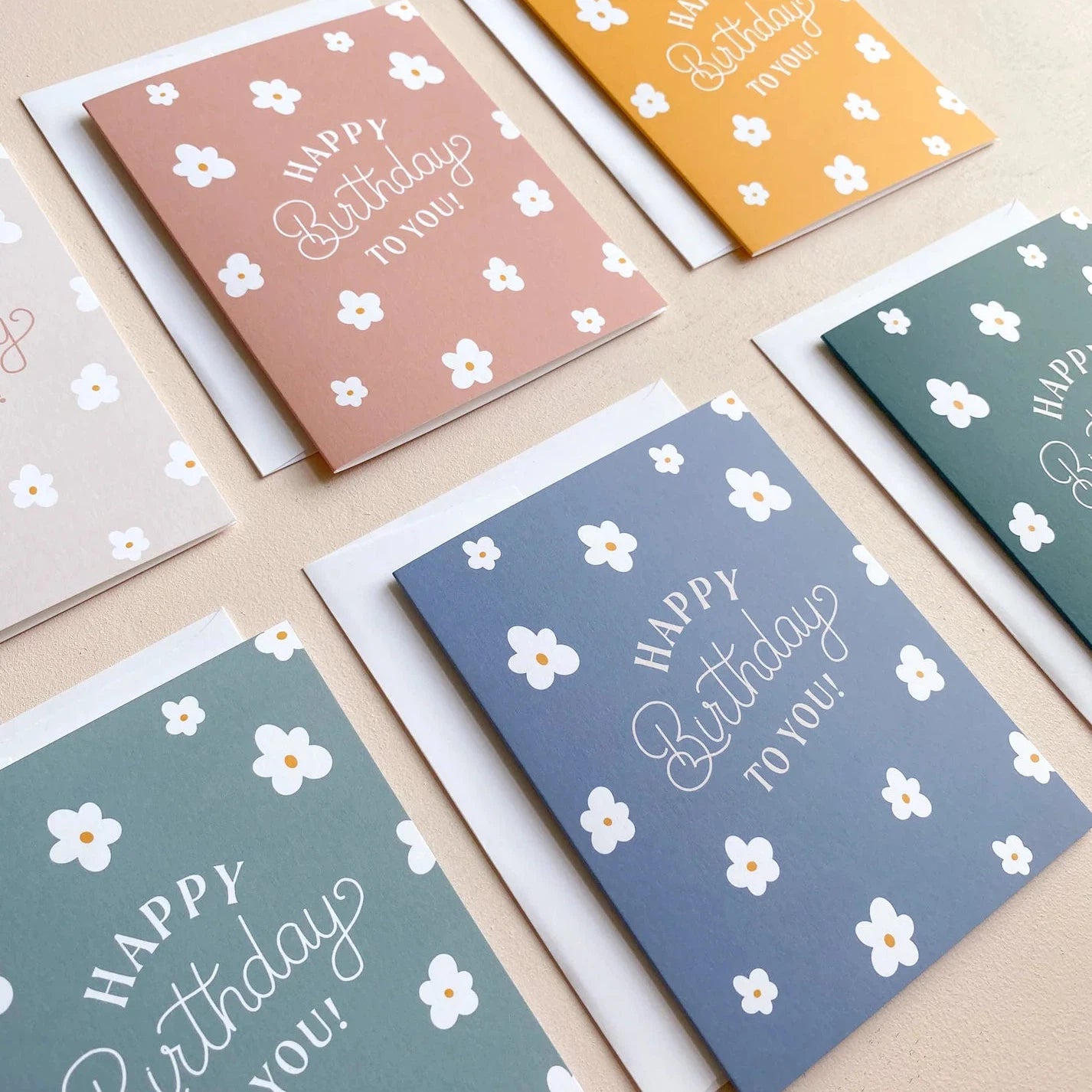 Daisy Birthday - Boxed Card Set