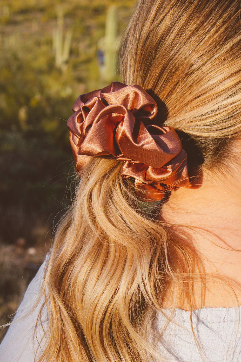 Elsa | Jumbo Satin Scrunchie