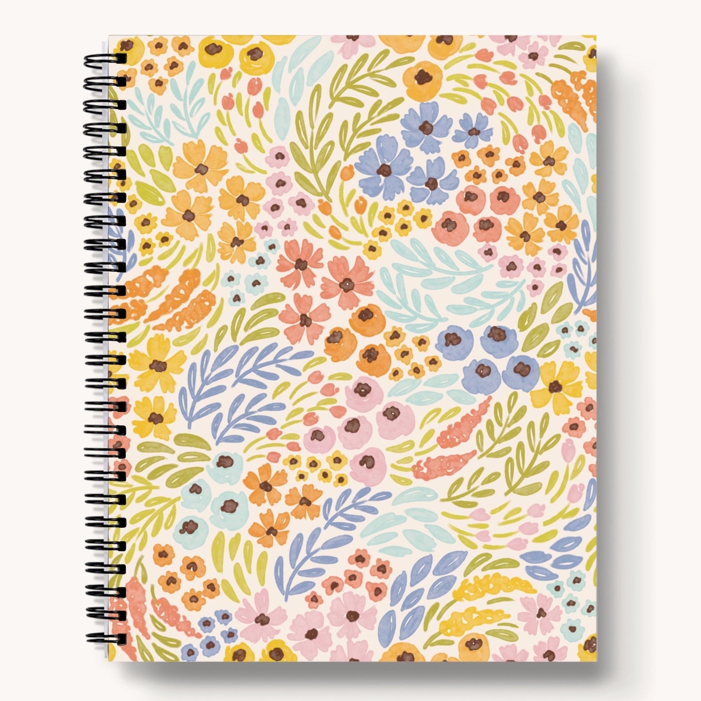 Spiral Lined Notebook (2 Patterns)