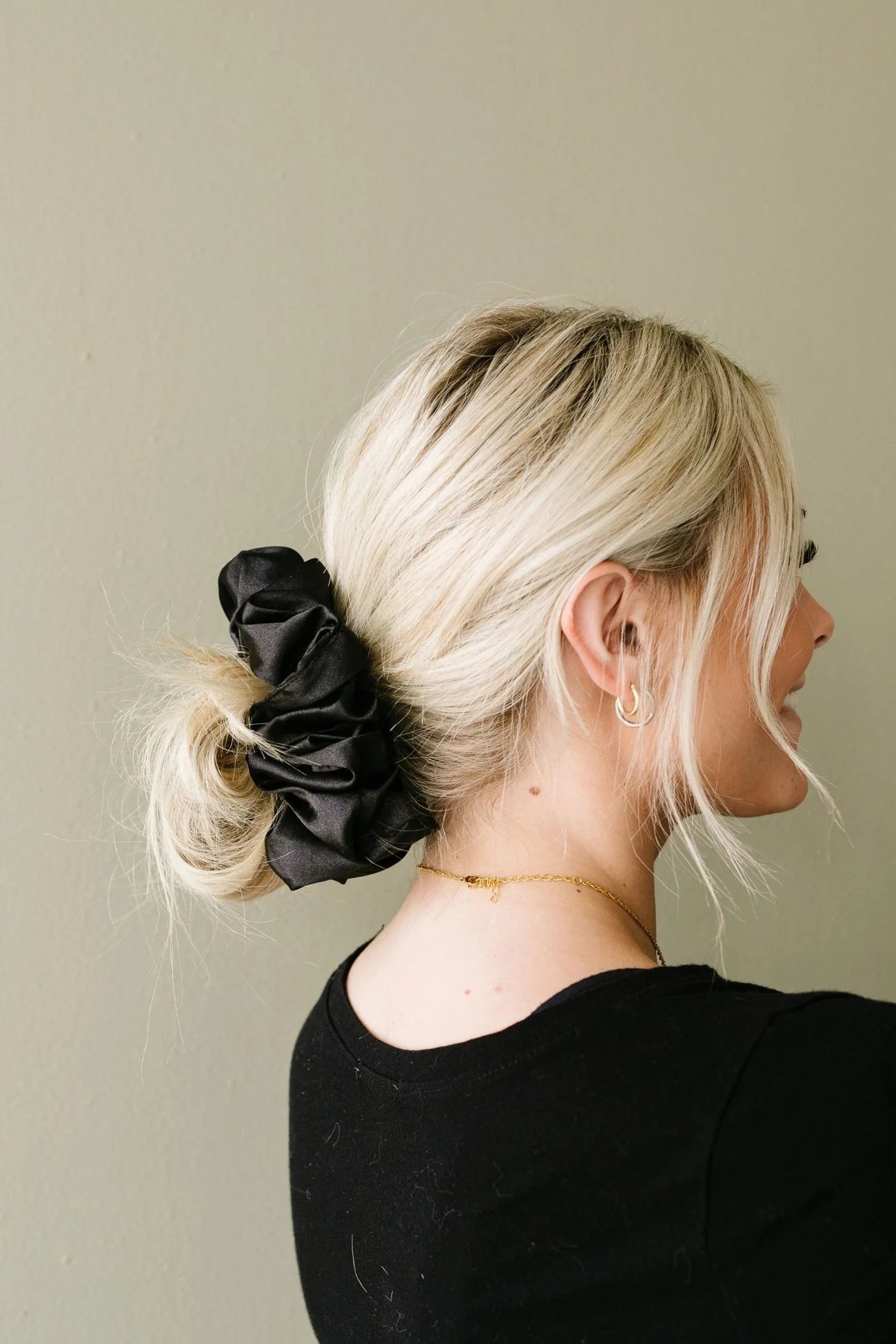 Elsa | Jumbo Satin Scrunchie