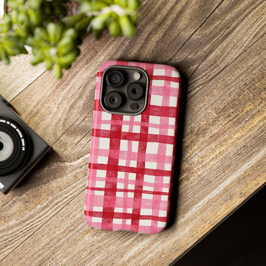 Plaidly in Love | Tough Phone Case