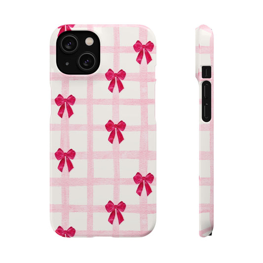 Tied with Love | Snap Phone Case