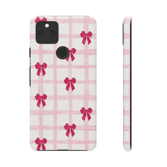 Tied with Love | Snap Phone Case