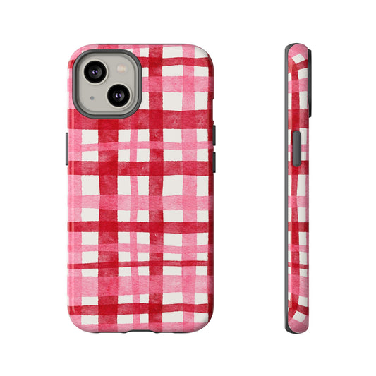 Plaidly in Love | Tough Phone Case