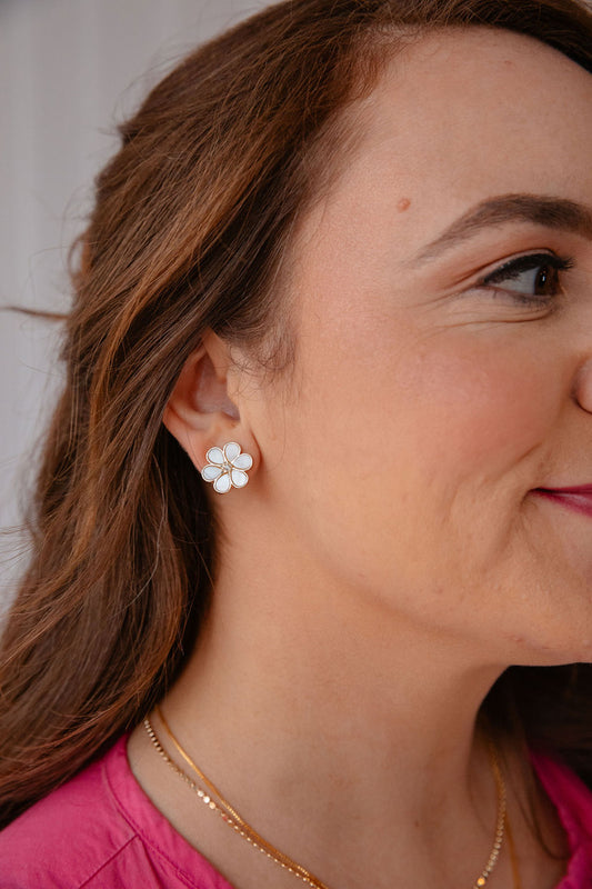 Zinnia | Flower Studs