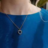 Renee | Open Heart Necklace