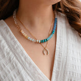 Blue Hawaiian | Beaded Necklace