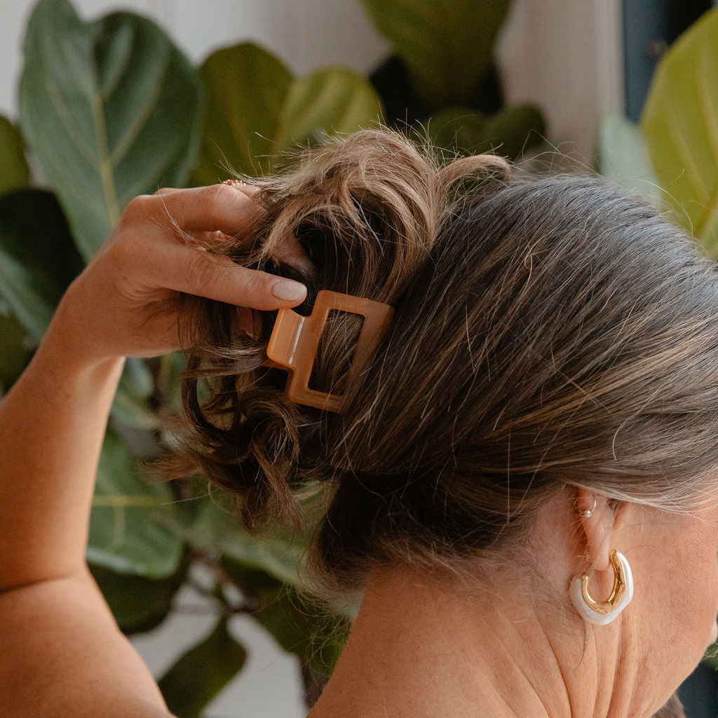 Jayden | Solid Acrylic Claw Clip