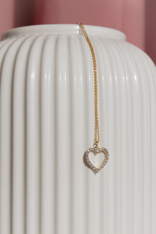 Renee | Open Heart Necklace