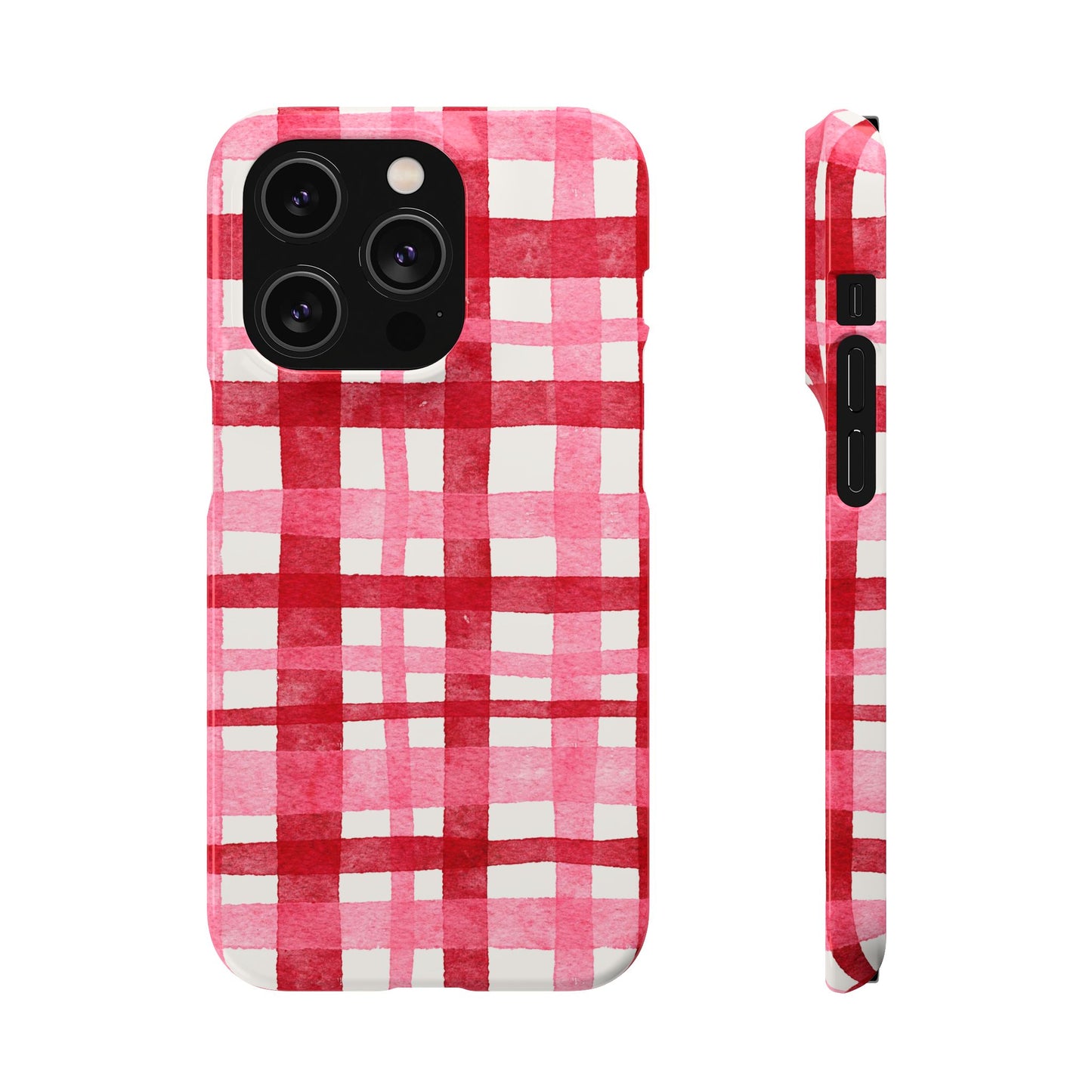 Plaidly in Love | Snap Phone Case