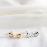 Tracy | Tiny Heart Studs