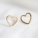Ellen | Open Heart Studs