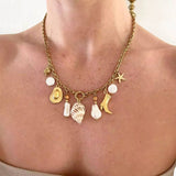 Seashell Punch | Charm Necklace
