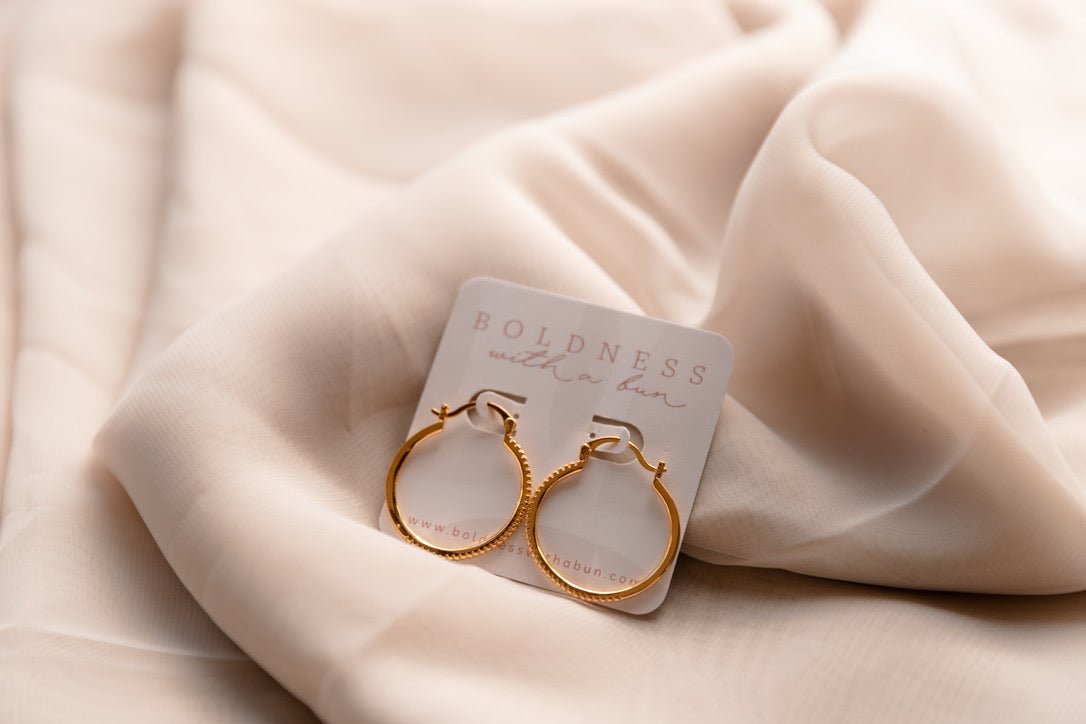 Delilah | Gold Hoops