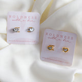 Tracy | Tiny Heart Studs