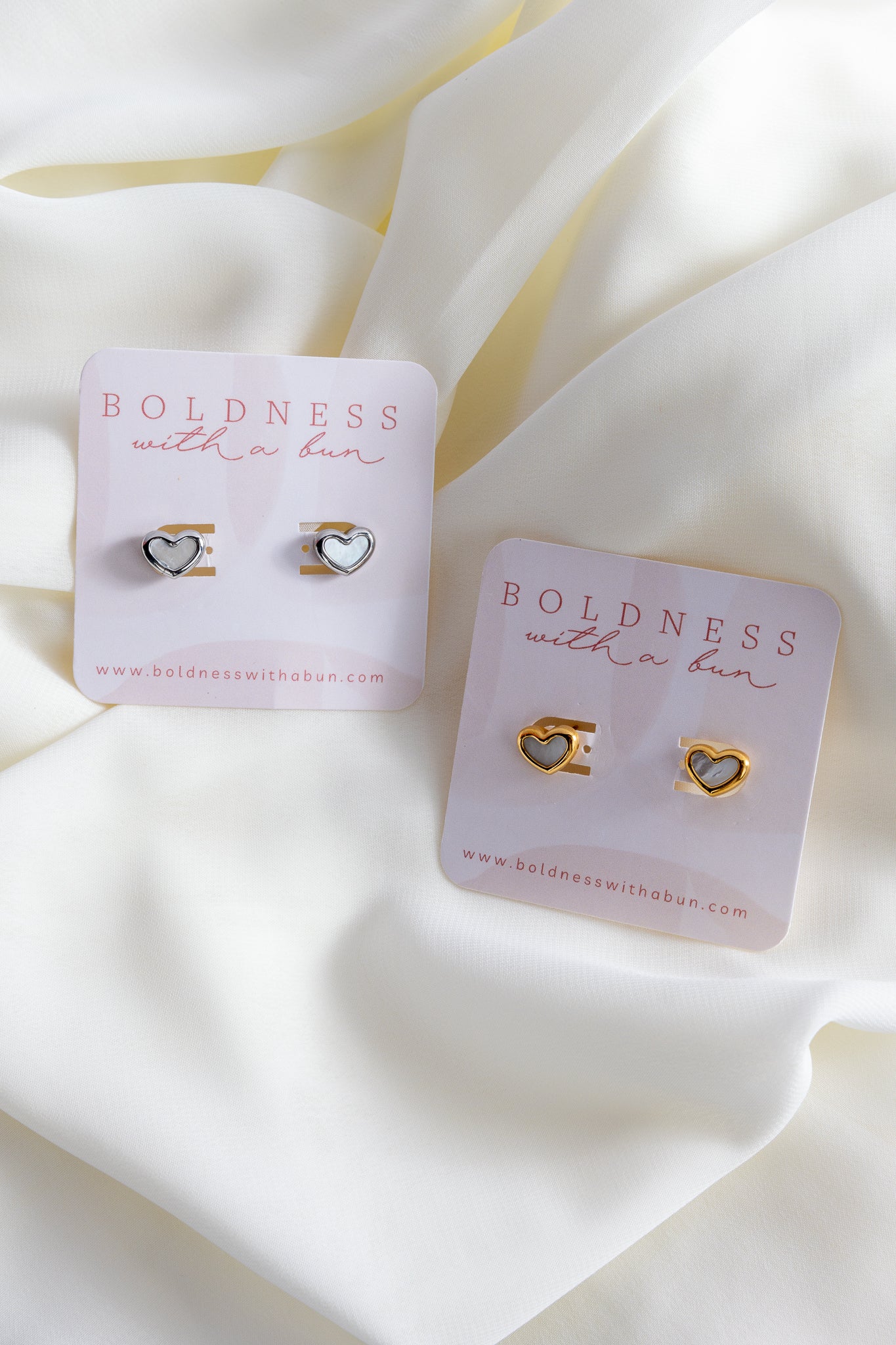 Tracy | Tiny Heart Studs