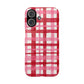 Plaidly in Love | Snap Phone Case