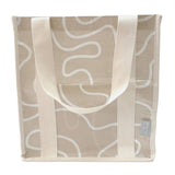Market Tote Bag - Neutral Squiggles
