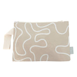 Zipper Pouch - Neutral Squiggles