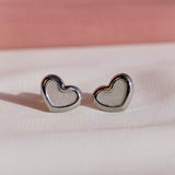 Tracy | Tiny Heart Studs
