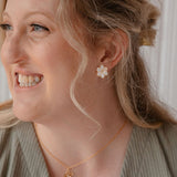 Alba | Open Flower Necklace