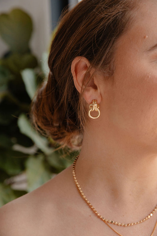 Goldie | Tied Studs