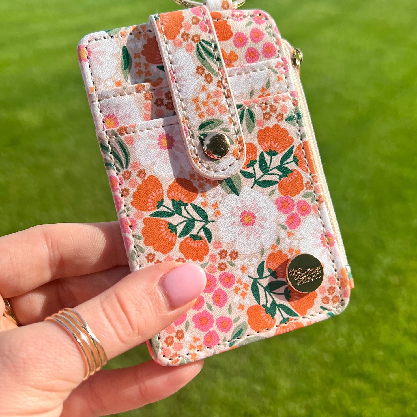 Keychain Wallet-Boldness with a Bun