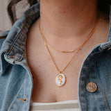 Clementine | Curved Bar Necklace
