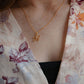 Alba | Open Flower Necklace