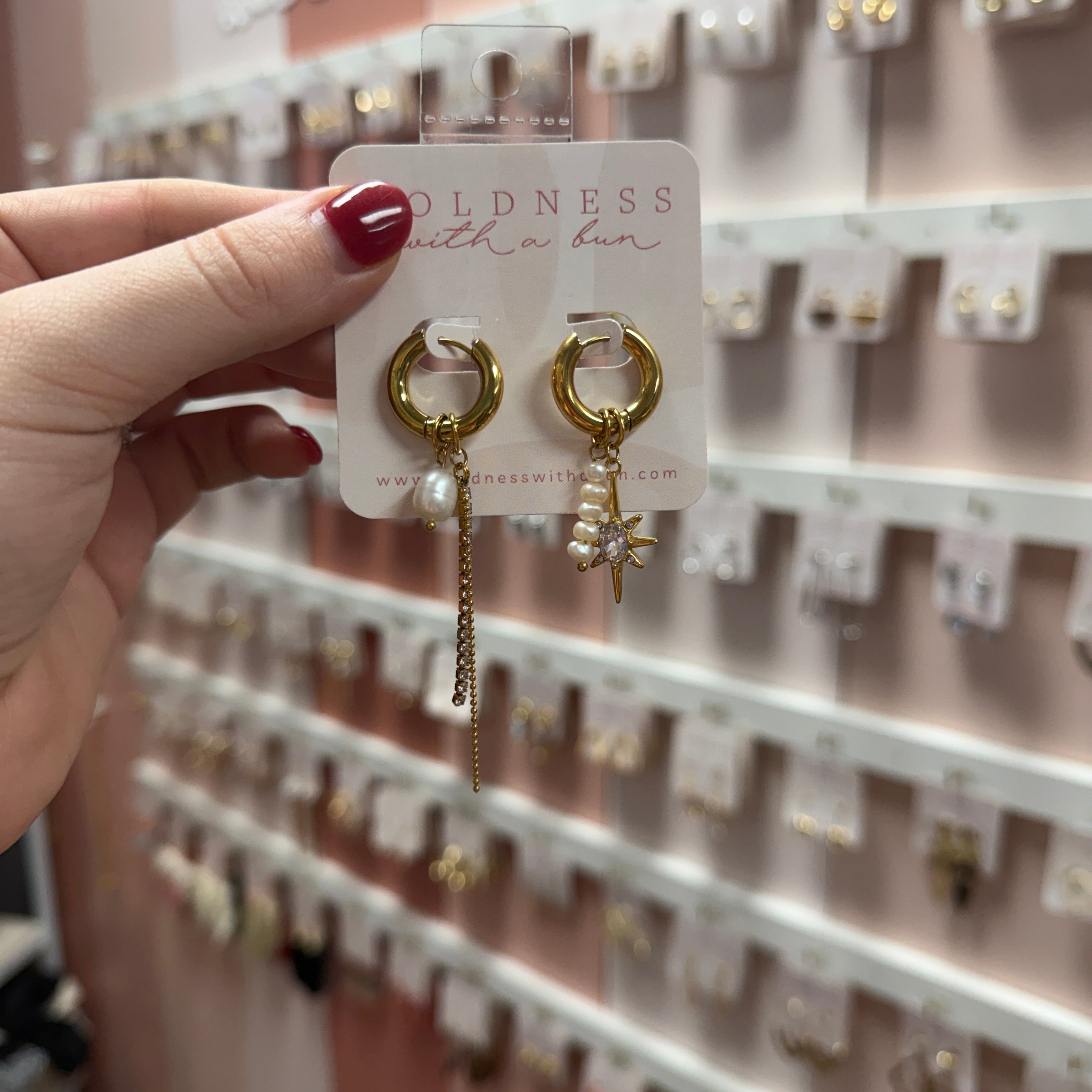 Celeste | Statement Huggies