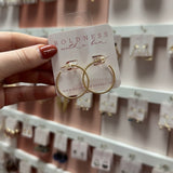 Carly | Gold Hoops