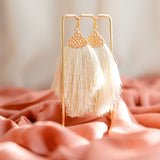 Abby | Feather Earrings