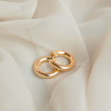 Janine | Gold Hoops