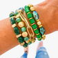 Juniper Green Stack of Bracelets