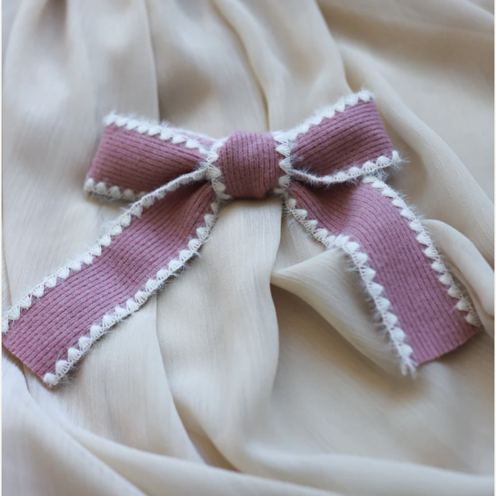 Knit Bow-Boldness with a Bun