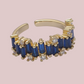 Meadow | Colorful Baguette Ring