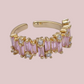 Meadow | Colorful Baguette Ring