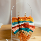 Ellie | Feather Earrings