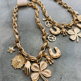 Lucky Seven | Chunky Charm Necklace