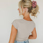 Elsa | Cranberry Rose Jumbo Scrunchie