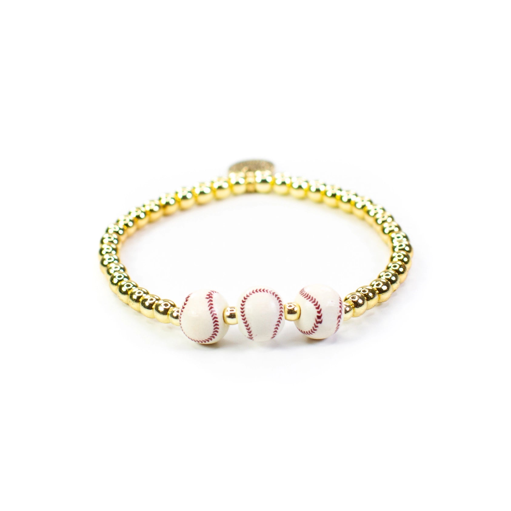 Sports Beaded Bracelet | 18K Gold-Filled-Boldness with a Bun