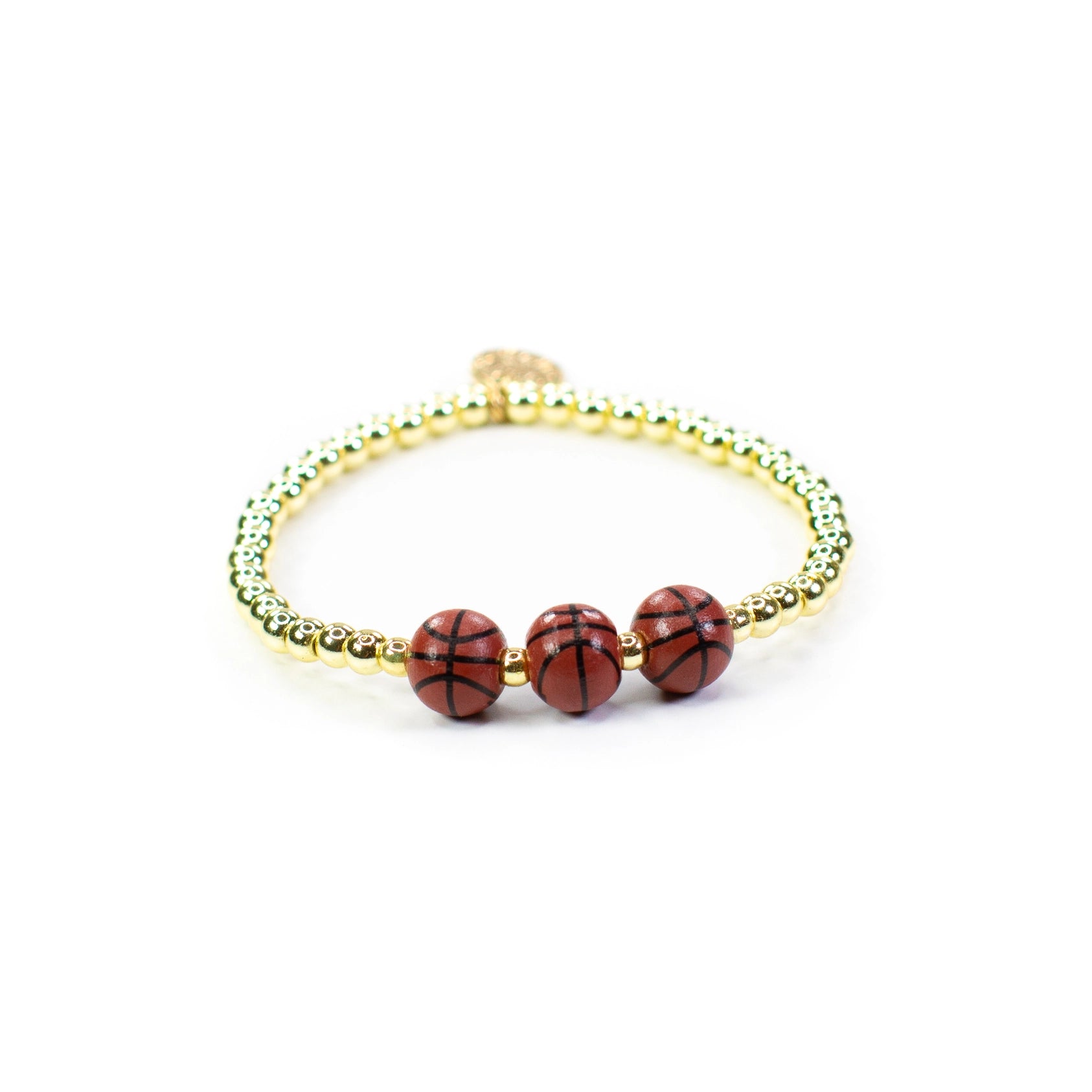 Sports Beaded Bracelet | 18K Gold-Filled-Boldness with a Bun