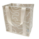 Market Tote Bag - Neutral Squiggles