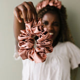 Elsa | Jumbo Satin Scrunchie
