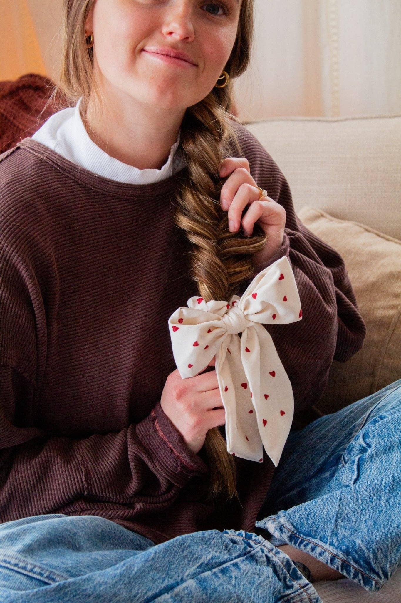 Abigail | Cupid's Bow Scrunchie