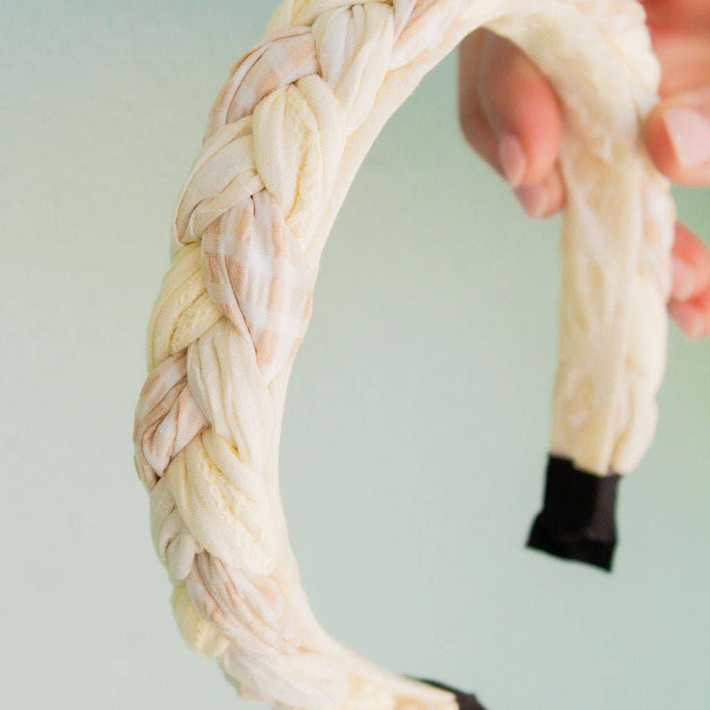 Serena | Floral Braided Headband