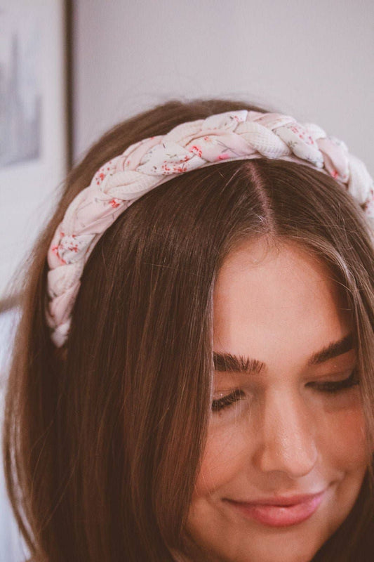 Serena | Cupid Floral Braided Headband