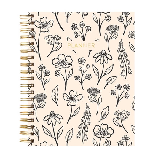 Undated Planner-Boldness with a Bun